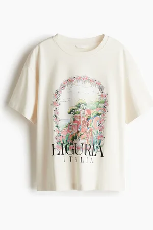 H&M Oversized T-Shirt - Weiß - Damen