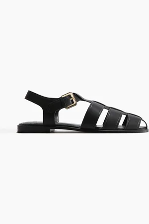 H&M Ledersandalen - - Damen