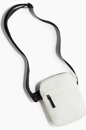 H&M Kleine Umhängetasche - Weiß - Herren