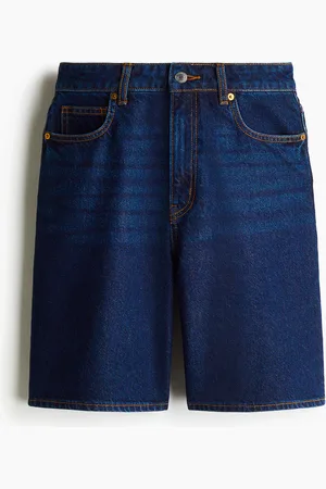 H&M Bermudashorts aus Denim - Blau - Damen