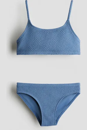 H&M Bikini mit Struktur - Blau - Kinder