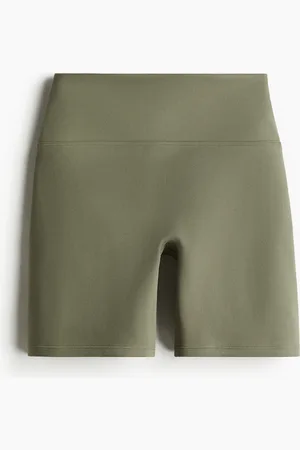 H&M Sport-Radlershorts mit SoftMove - Grün - Sportswear