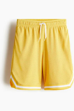 H&M Basketballshorts mit DryMove - Gelb - Kinder