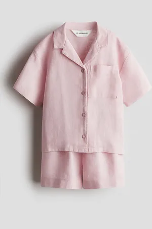 H&M 2-teiliges Leinenset - Rosa - Kinder