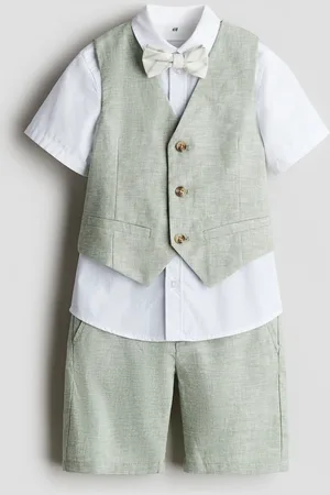 H&M 4-teiliges Ausgehset - Grün - Kinder