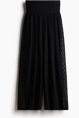 H&M Weite Hose im Spitzenlook - - Damen