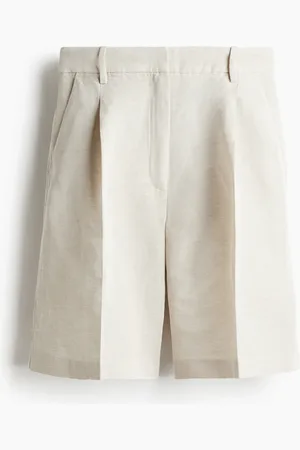 H&M Bermudashorts aus Leinenmix - - Damen