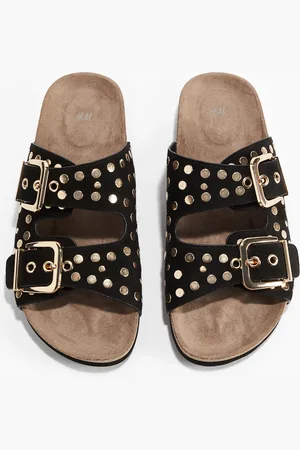H&M Sandalen mit Nieten - - Damen