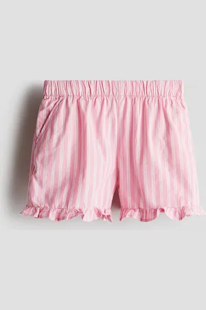 H&M Baumwollshorts mit Volants - Rosa - Kinder