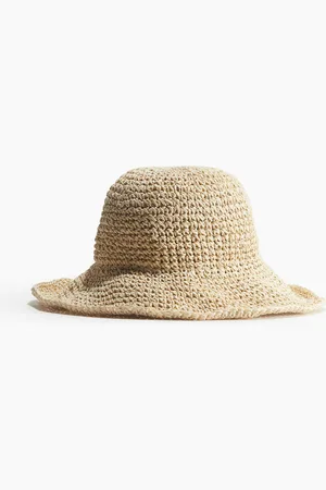 H&M Strohhut mit gewellter Krempe - - Damen