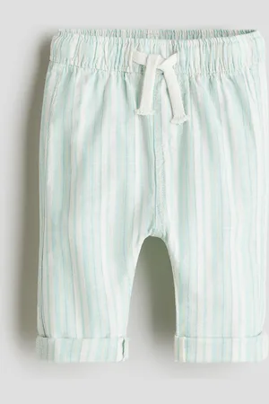 H&M Joggpants aus Leinenmix - Türkis - Kinder
