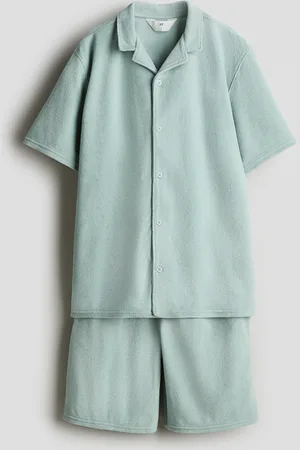 H&M Zweiteiler aus Frottee - Grün - Kinder