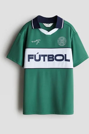 H&M Fußballtrikot mit Kragen - Grün - Kinder