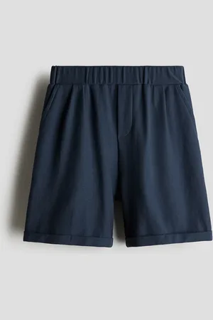H&M Jerseyshorts in Loose Fit - Blau - Kinder