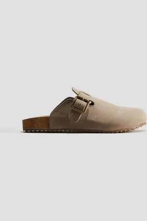 H&M Aufgeraute Mules - Braun - Kinder