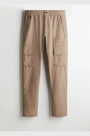 H&M Cargohose aus Twill in Regular Fit - Braun - Herren