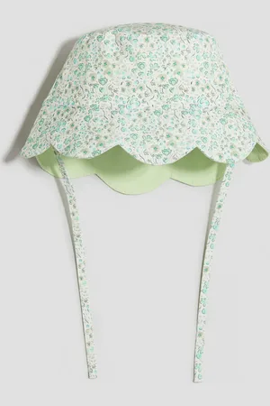 H&M Bucket Hat mit Wellenkante - Grün - Kinder