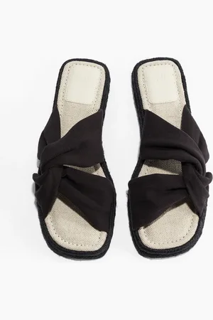 H&M Espadrille-Sandalen mit Twistdetail - - Damen