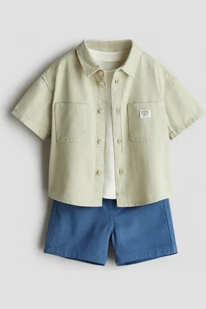 H&M 3-teiliges Baumwollset - Grün - Kinder