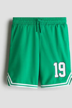 H&M Basketballshorts aus Mesh - Grün - Kinder