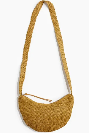 H&M Crossbody-Strohtasche - Grün - Damen