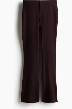H&M Elegante Hose aus Leinenmix - Rot - Damen