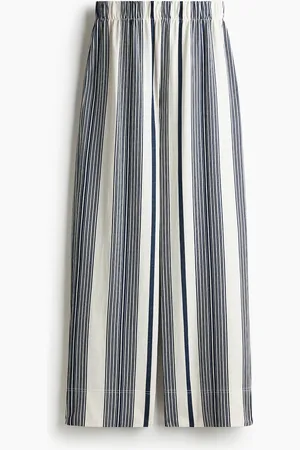 H&M Weite Hose - Blau - Damen