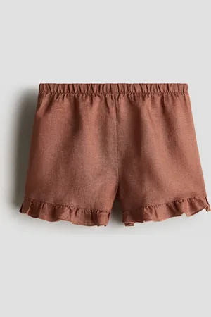 H&M Leinenshorts mit Volants - - Kinder