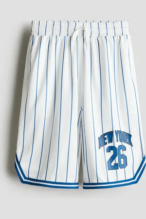 H&M Basketballshorts aus Mesh - Weiß - Kinder
