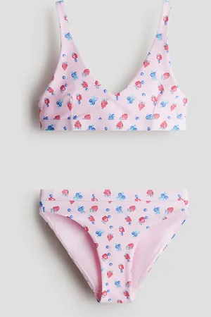 H&M Bikini mit V-Ausschnitt - Rosa - Kinder