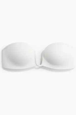 H&M Bügelloser Push-up-Balconette-BH - Weiß - Damen