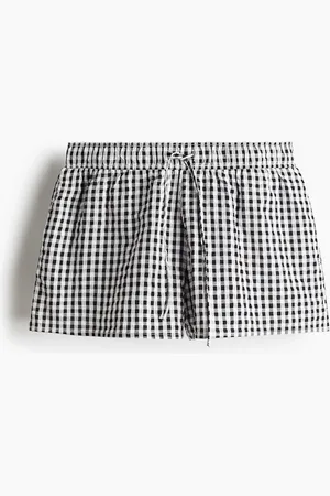 H&M Schlupfshorts aus Baumwolle - - Damen
