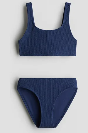 H&M Bikini mit Struktur - Blau - Kinder