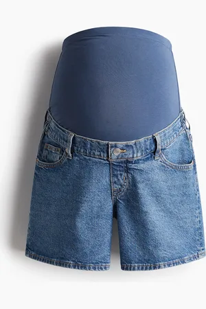 H&M MAMA Jeansshorts - Blau - Damen
