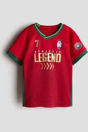 H&M Fußballtrikot mit Print - Rot - Kinder
