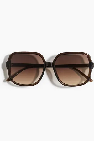 H&M Eckige Sonnenbrille - Braun - Damen
