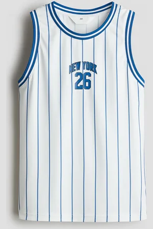 H&M Basketball-Tanktop aus Mesh - Weiß - Kinder