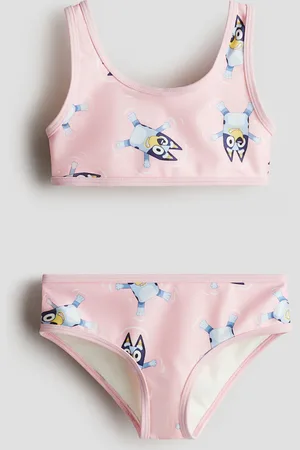 H&M Bikini mit Musterprint - Rosa - Kinder