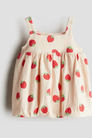H&M Gecrinkeltes Kleid mit Ballonsaum - - Kinder