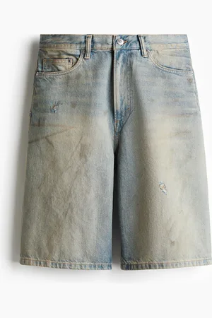H&M Baggy Denimshorts - Blau - Herren