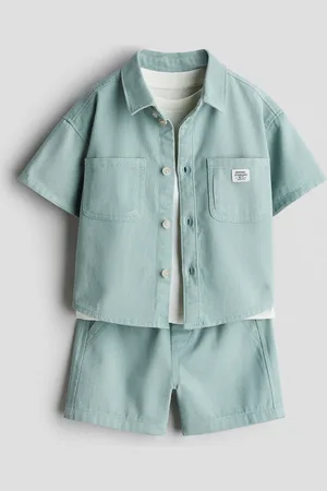 H&M 3-teiliges Baumwollset - Türkis - Kinder