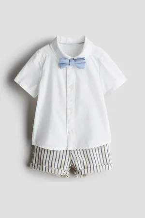 H&M 3-teiliges Set aus Baumwolle - Weiß - Kinder