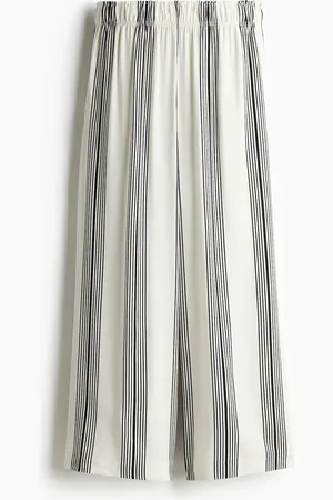H&M Schlupfhose in 7/8-Länge - Weiß - Damen