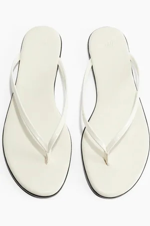 H&M Zehensandalen - Weiß - Damen