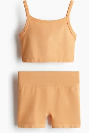 H&M 2-teiliges Seamless Sportset mit DryMove - - Kinder
