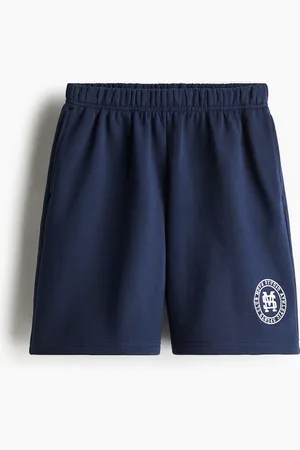 H&M Sportshorts aus Baumwolle - Blau - Kinder