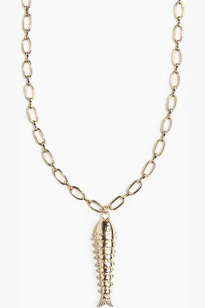 H&M Halskette mit Anhänger - Gelb - Damen