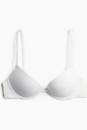 H&M Super-Push-up-BH aus Mikrofaser - Weiß - Damen