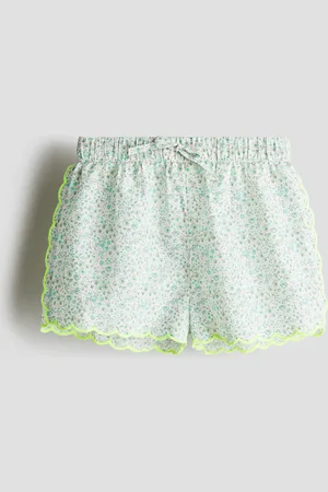 H&M Shorts mit Wellenkanten - Grün - Kinder