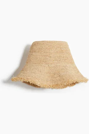H&M Bucket Hat aus Stroh - - Damen